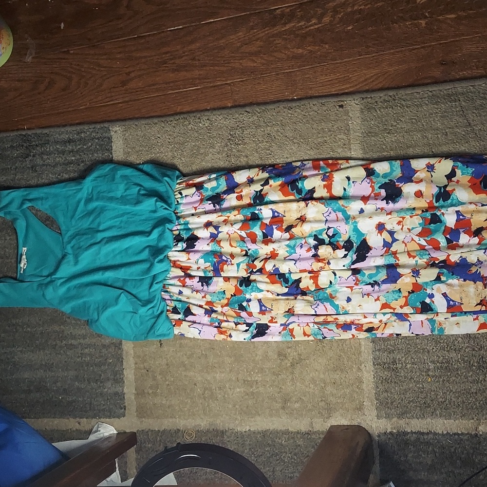 Dwrek Heart Colorful Sleeveless Dress
